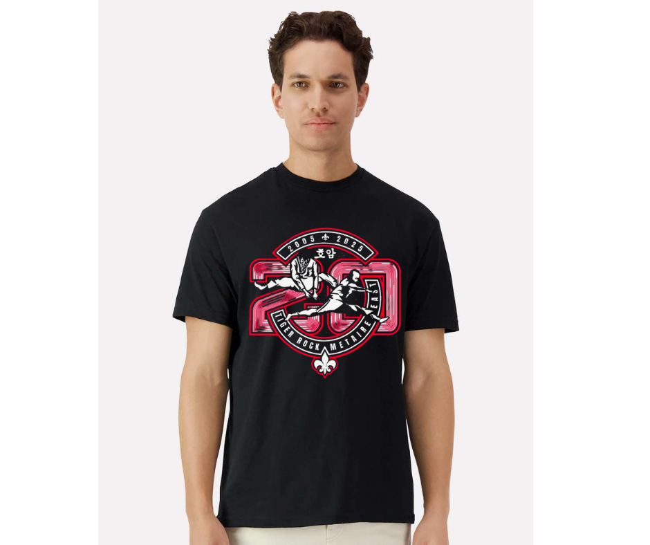 Tiger-Rock of Metairie East 20th Anniversary T-shirt