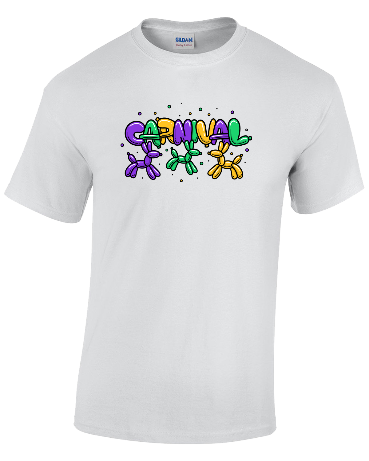 Carnival Mardi Gras T-shirt Package - 72 Pieces (3.99/piece)