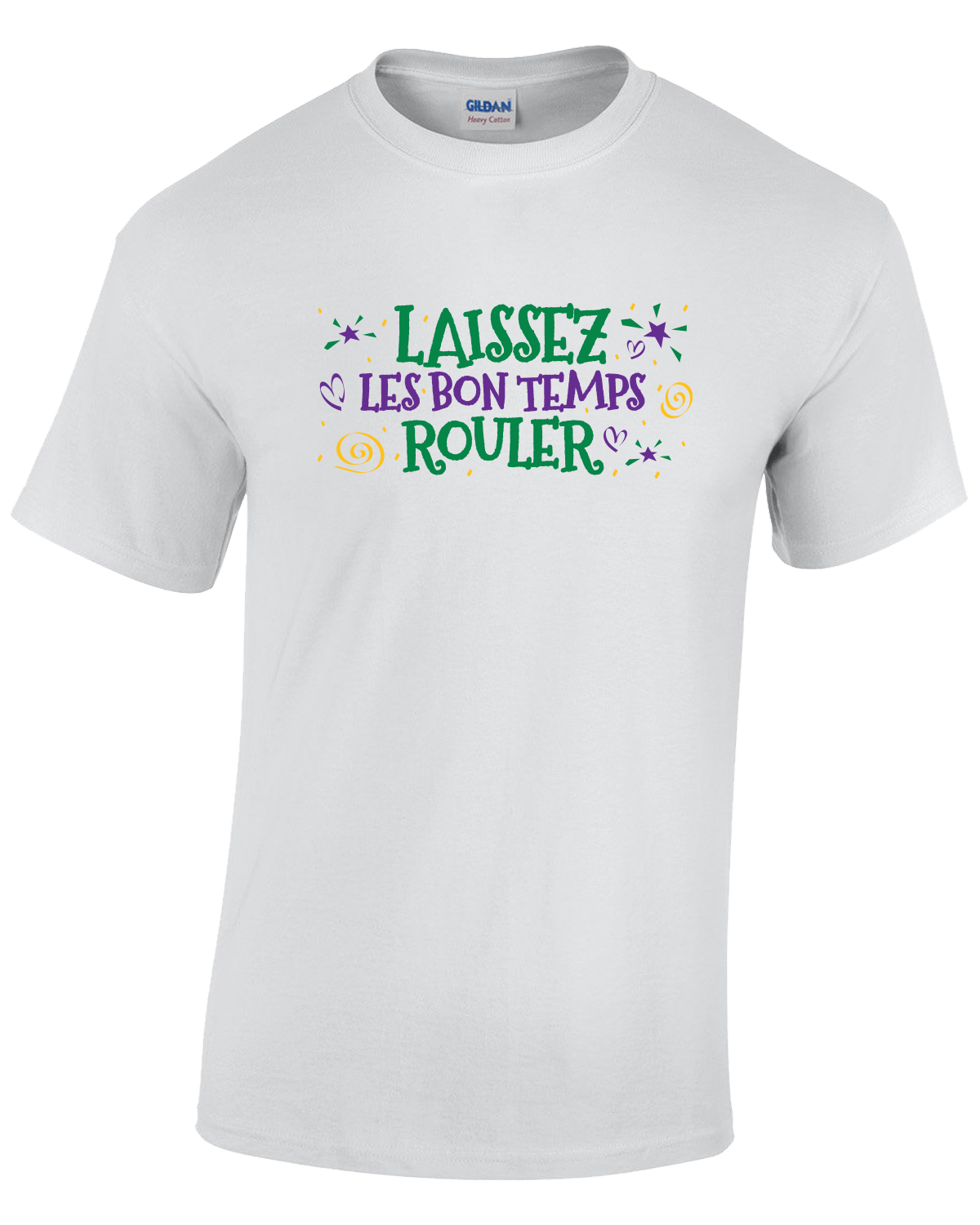 Laissez Les Bon Temps Rouler Mardi Gras T-shirt Shirt Package - 72 Pieces (3.99/piece)