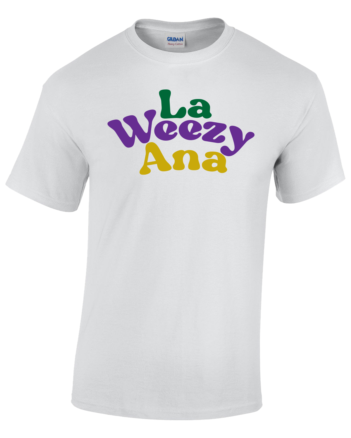 La Weezy Ana Mardi Gras T-shirt Shirt Package - 72 Pieces (3.99/piece)