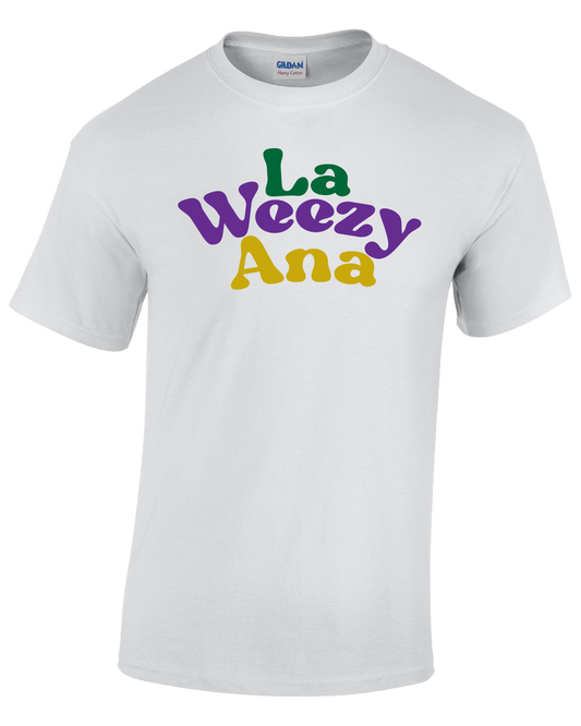 La Weezy Ana Mardi Gras T-shirt Shirt Package - 72 Pieces (3.99/piece)