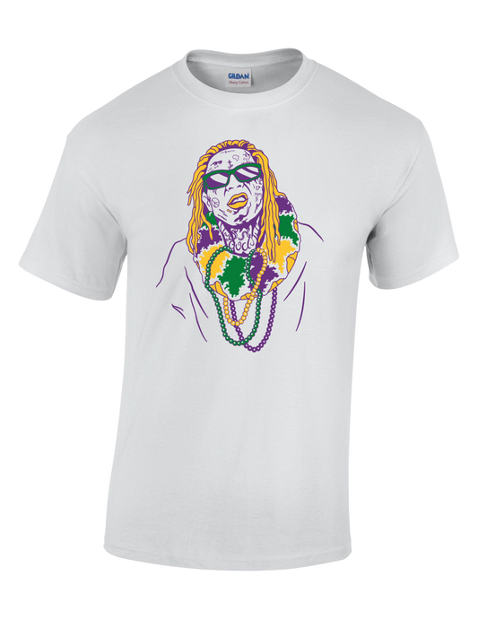 King Cake Weezy Mardi Gras T-shirt Package - 72 Pieces (3.99/piece)