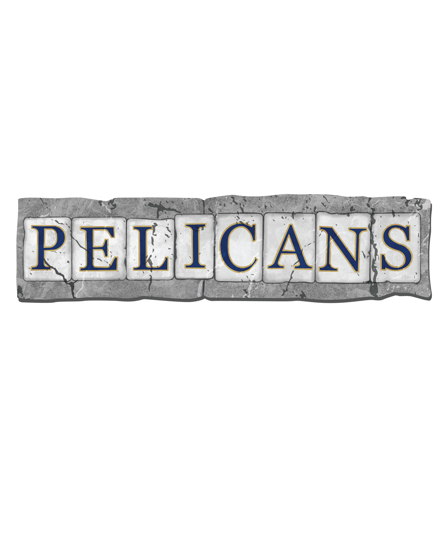 Pelicans (NOLA Street Tiles) T-shirt