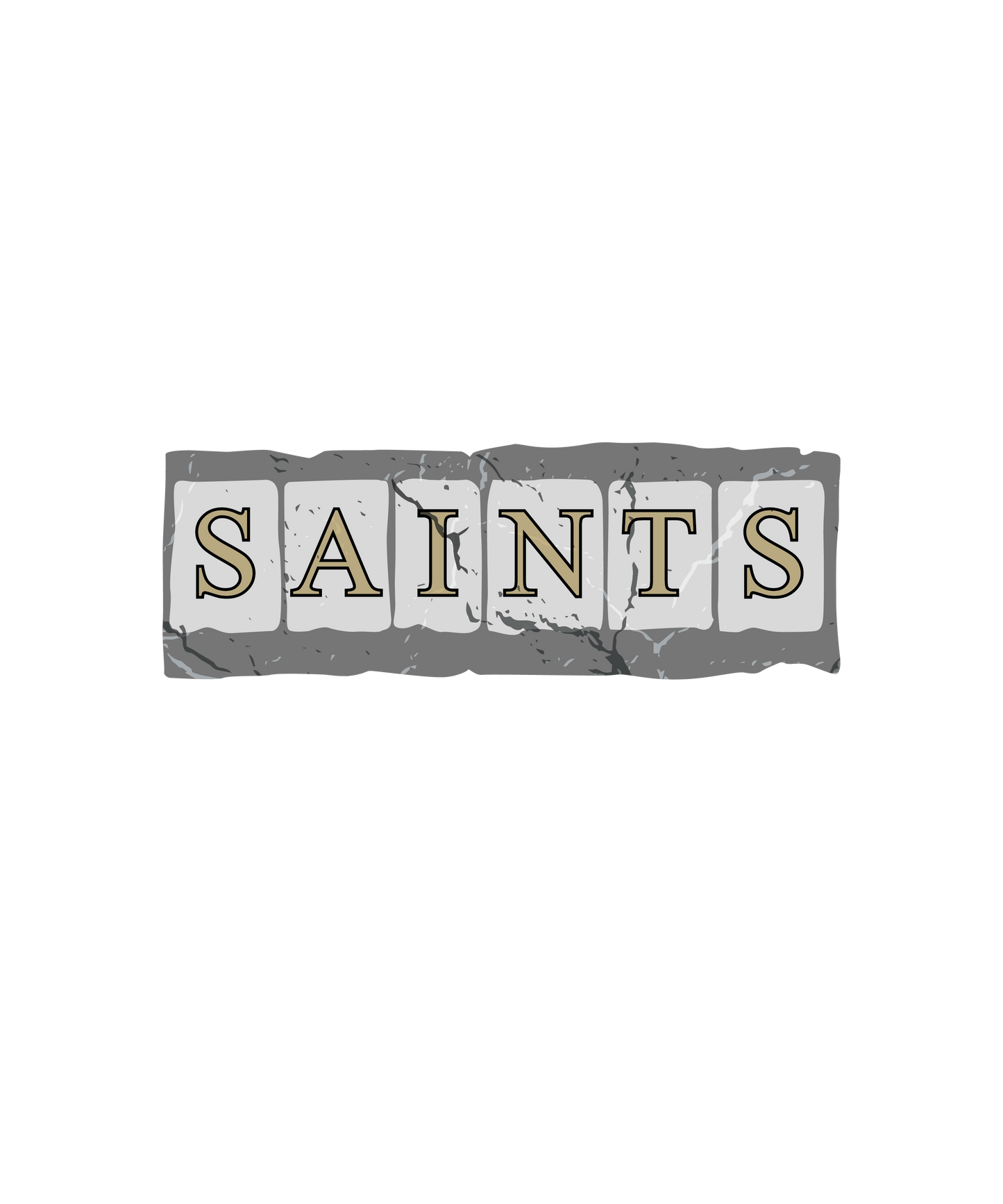Saints (NOLA Street Tiles) T-shirt